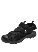 Sandalia negra de hombre con diseño robusto y funcional, ideal para actividades outdoor.
