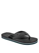 Sandalia urbana gris con detalles en blanco, ideal para verano.