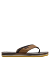 Sandalia casual marrón para hombre, ideal para verano, con diseño cómodo y resistente al agua.