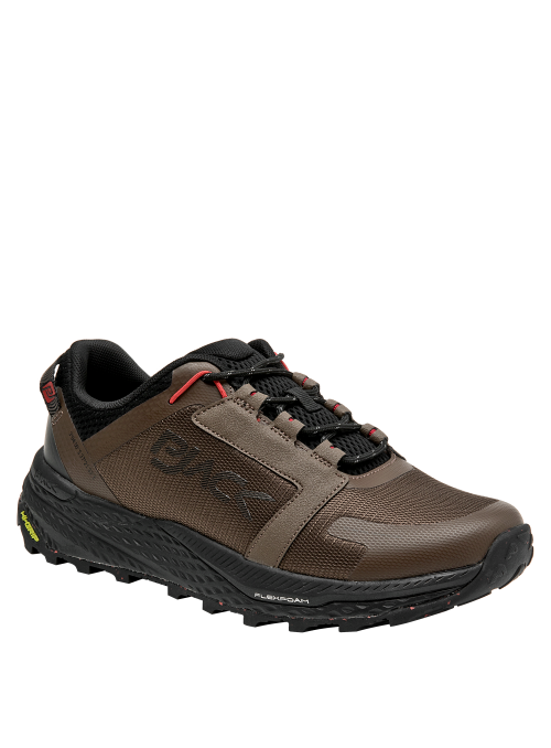 zapatilla para hombre en malla transpirable marrón, ideal para uso diario