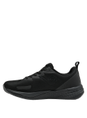 Calzado deportivo negro de hombre, versátil para ocasiones informales y actividades diarias.