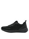 Calzado deportivo negro de hombre, versátil para ocasiones informales y actividades diarias.