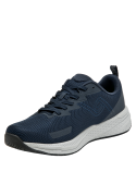zapatilla textil azul de hombre, ideal para un look urbano y casual
