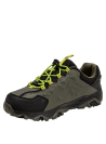 Zapatilla casual gris para niño, ideal para el movimiento diario, con punta redonda y suela que aporta estabilidad.