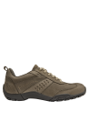 forro mixto PU/textil en zapatilla taupe de cuero para mujer