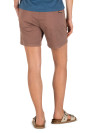 Short café de mujer, estilo casual, mezcla de Tencel, elasticidad para comodidad diaria.
