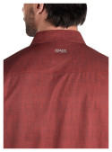 Camisa naranjo de hombre, corte clásico, fácil de combinar con jeans o pantalón de vestir.