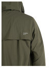 Cortaviento verde para hombre, versátil y de rápido secado, perfecto para combinar con diversas prendas.