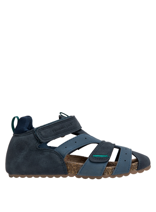 Calzado infantil azul, estilo casual, construcción sintética, versátil para actividades diarias.