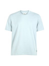 Polera casual celeste para hombre, sensación cómoda y fresca, perfecta para climas templados.