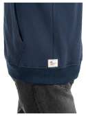 Polerón azul de hombre, manga larga, combina con jeans o joggers.