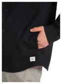Chaqueta casual negra de hombre, perfecta para looks cotidianos y smart casual.