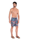 Traje multicolor para hombre en poliéster y elastano, diseño casual y moderno.