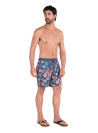 Traje multicolor para hombre en poliéster y elastano, diseño casual y moderno.