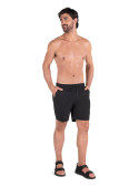 Traje negro de hombre en poliamida y elastano, estilo clásico-contemporáneo, ideal para eventos formales.