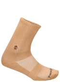 Diseño clásico y versátil en color camel, combinable con diversos estilos.