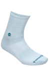 Puño cómodo de los calcetines celestes para un ajuste seguro durante el día.