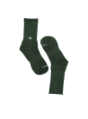 Calcetines verdes unisex que ofrecen comodidad y estilo en cualquier conjunto diario o activo.