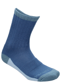 Composición de calcetines celestes unisex en lana Merino para comodidad diaria.
