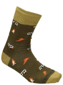 Calcetines cómodos con acabado elástico, ideales para uso diario.