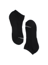 Calcetines negros básicos que ofrecen comodidad y adaptabilidad para cualquier ocasión.