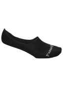Calcetines negros versátiles, aptos para zapatillas urbanas y deportivas.