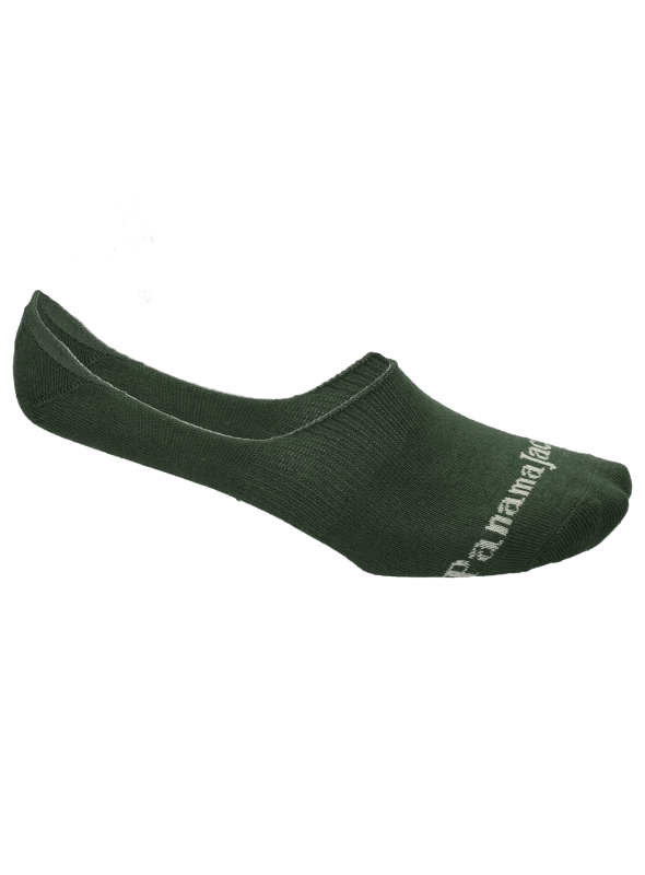 Calcetines de color verde con composición de algodón, poliamida y elastano para estilo diario.