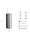 Contenedor de Latas Térmico (296 ml) - ACERO