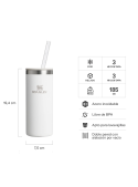 Contenedor de Latas Térmico (296 ml) - BLANCO