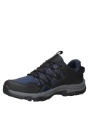 Calzado unisex azul estilo outdoor, confeccionado en material sintético resistente al agua.