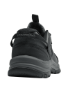 Calzado outdoor gris unisex, con forro textil para comodidad en largas caminatas.