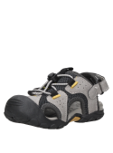 Sandalia urbana gris para niño, estilo casual, ideal para actividades diarias y juegos al aire libre.