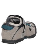 Calzado gris casual para niño, material sintético, adecuado para el día a día.