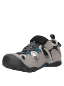 Sandalia urbana gris para niño, estilo casual, ideal para paseos y juegos.
