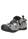 Sandalia urbana gris para niño, estilo casual, ideal para paseos y juegos.