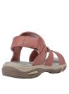 Sandalia de punta abierta rosada para niña, diseñada para comodidad diaria.