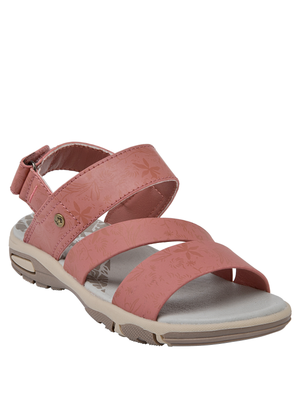 Calzado casual sintético rosado, recomendado para combinar con outfits veraniegos.