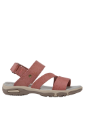 Sandalia infantil rosada casual para niña, ideal para actividades al aire libre.