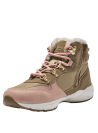 Botín urbano beige para niña, estilo casual, ideal para paseos y colegio.