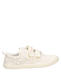 Zapatilla urbana beige para niña, estilo casual, ideal para actividades diarias y confort.