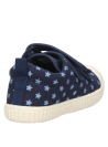 Zapatilla cómoda azul para niña, con suela sintética, perfecta para explorar la ciudad.