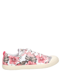 Calzado sintético blanco para niña, estilo urbano, adecuado para aventuras cotidianas.