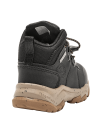 Botín urbano negro para niño, estilo casual, ideal para actividades al aire libre.