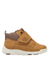 Botín sintético camel para niño, estilo casual, perfecto para el patio y el día a día.