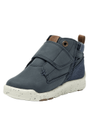 Botín infantil azul casual para niño, estilo urbano, ideal para actividades al aire libre.