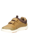 Calzado infantil camel de estilo casual, ideal para aventuras urbanas y comodidad.