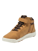 Botín camel con forro textil suave, perfecto para el día a día.