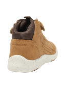 Botín urbano niño camel estilo casual para actividades al aire libre.