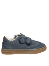 Zapatilla de PU azul para niño, estilo casual, adecuada para la ciudad y la plaza.