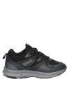 Zapatilla urbana negra para niño, estilo casual, ideal para actividades diarias.